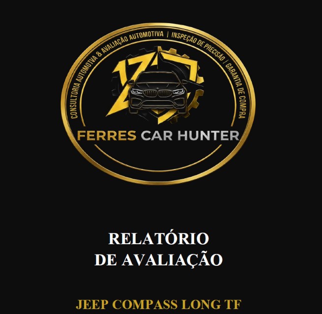Capa do relatório de avaliação da Ferres Car Hunter